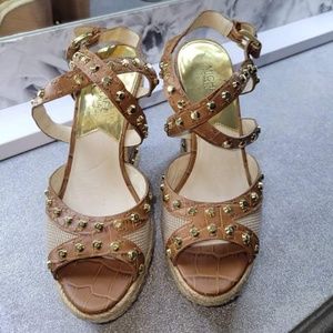 Michael Kors wedge shoes